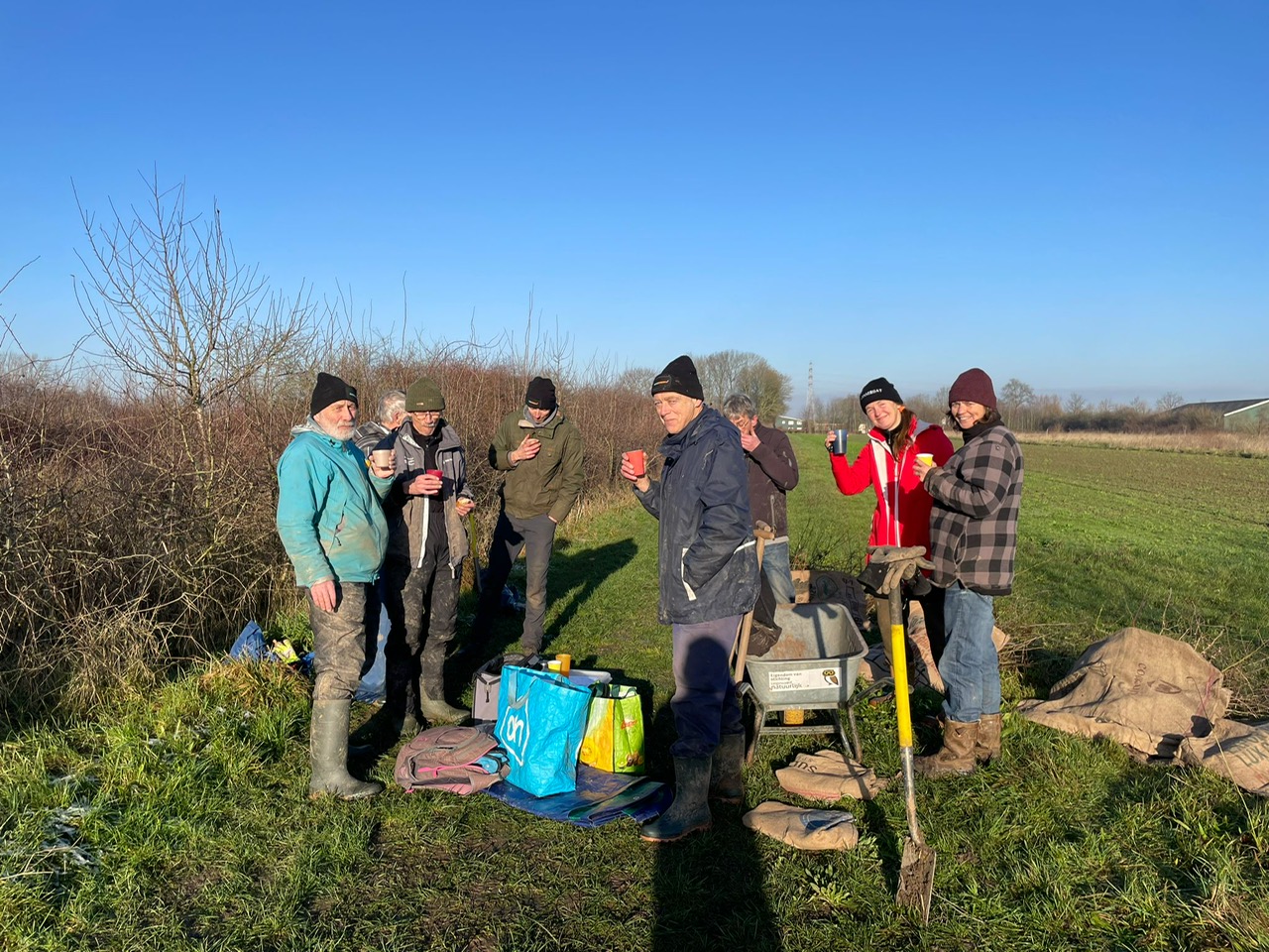 Nieuwe ronde bomenhub in Bemmel…