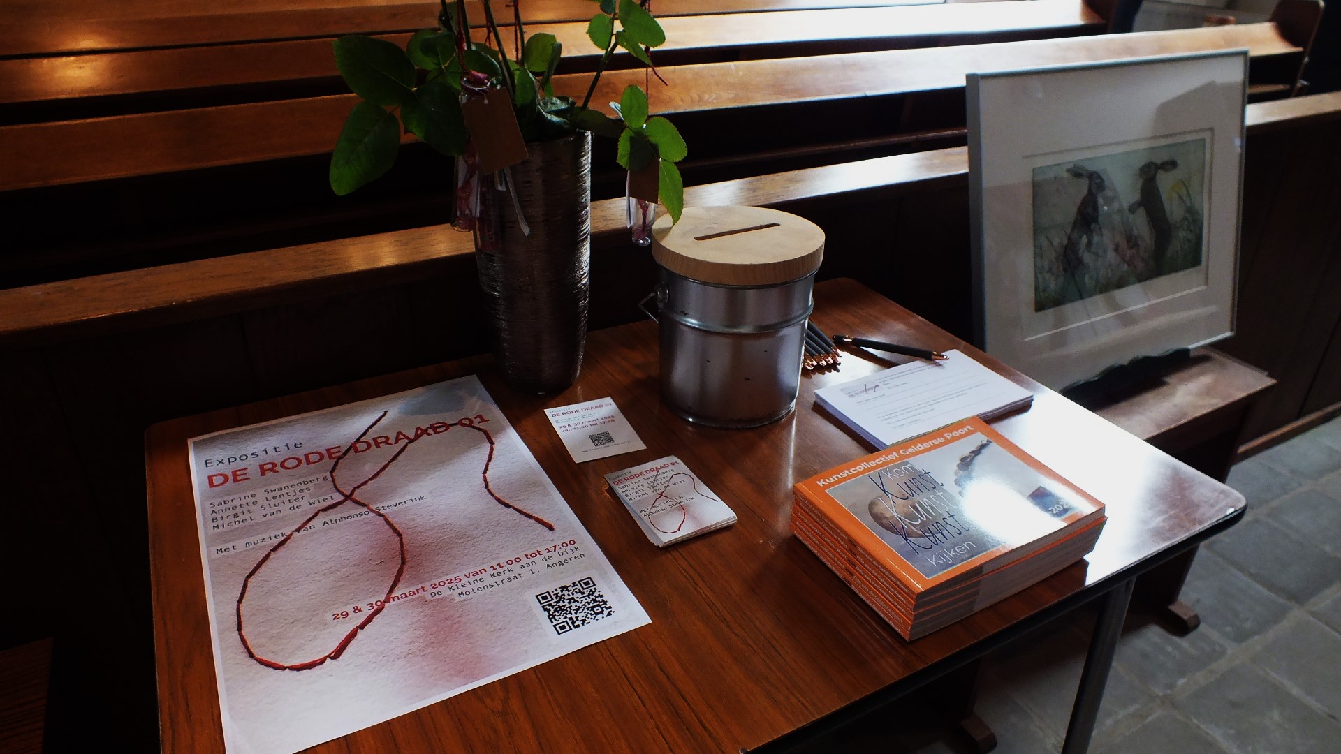 De Rode Draad in Angeren: “We wilden een beleving creëren en niet alleen een expositie”