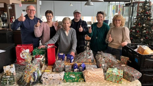 Kerstpakketten voor de Voedselbank
