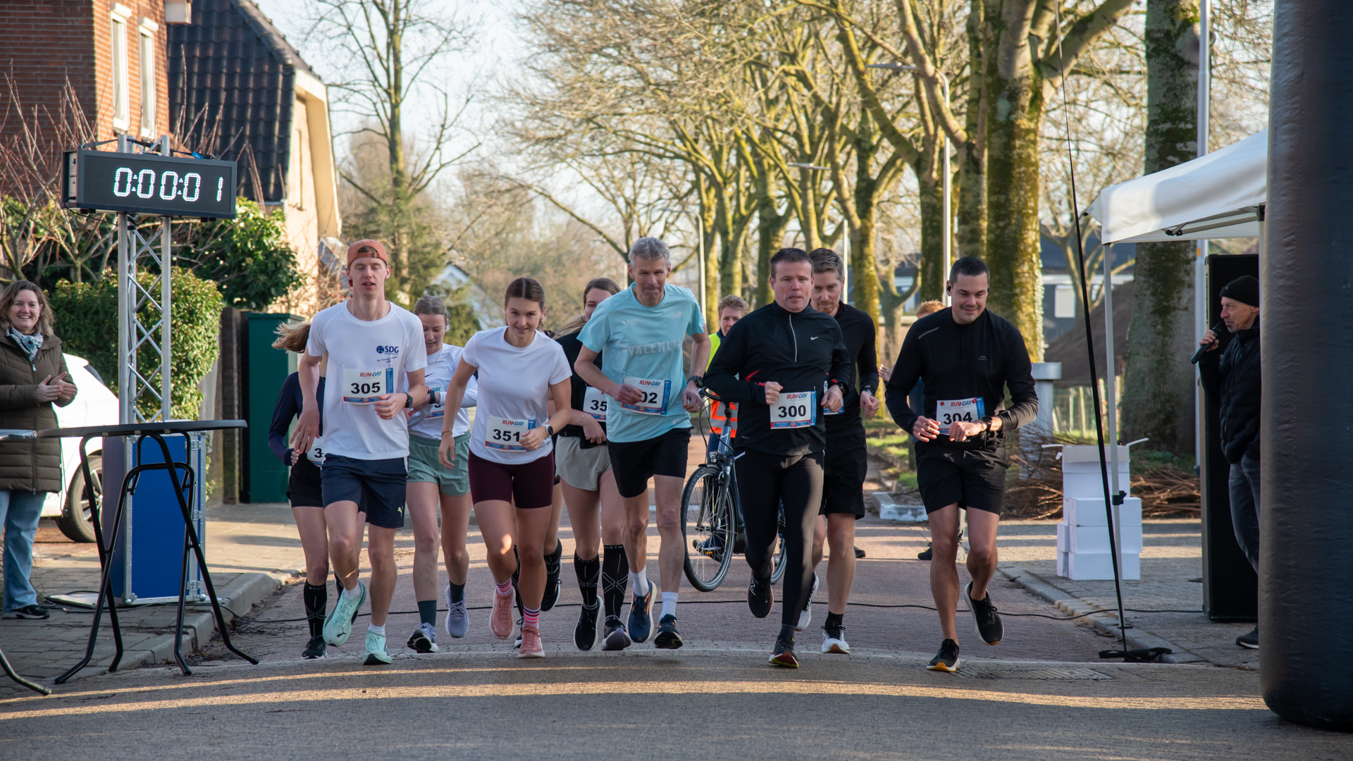 Mini Roparun 2026 sportief succes in Angeren