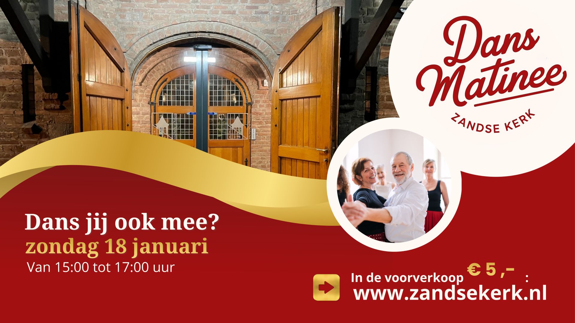 Mee terug in de tijd: Dans Matinee in de Zandse Kerk