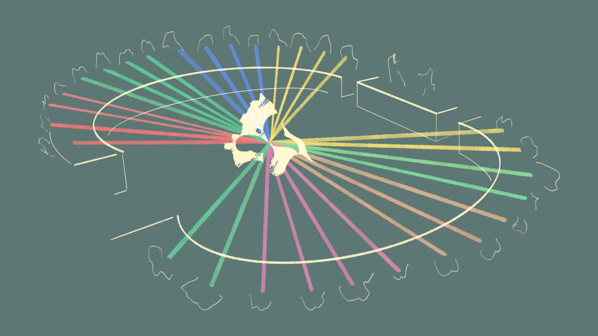 Raadsverschuivingen, live op de omroepkanalen