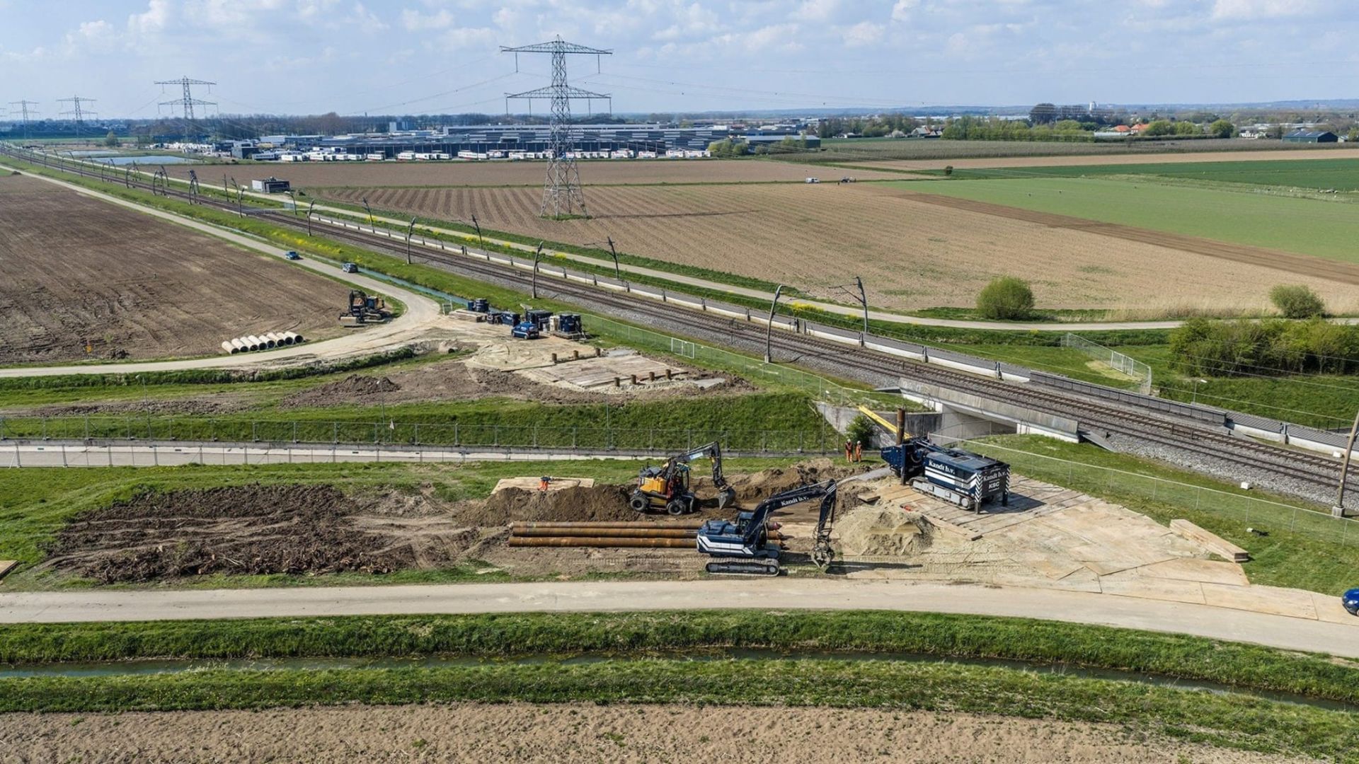 Kampsestraat een week lang dicht voor aanleg tijdelijk viaduct