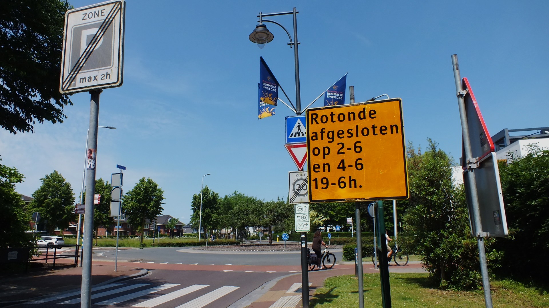 Rotonde tijdelijk afgesloten, Papenstraat wordt vervangende halte