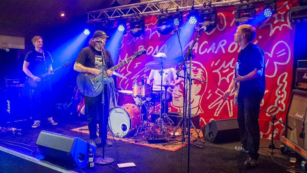 RockStreet binnen door slecht weer.