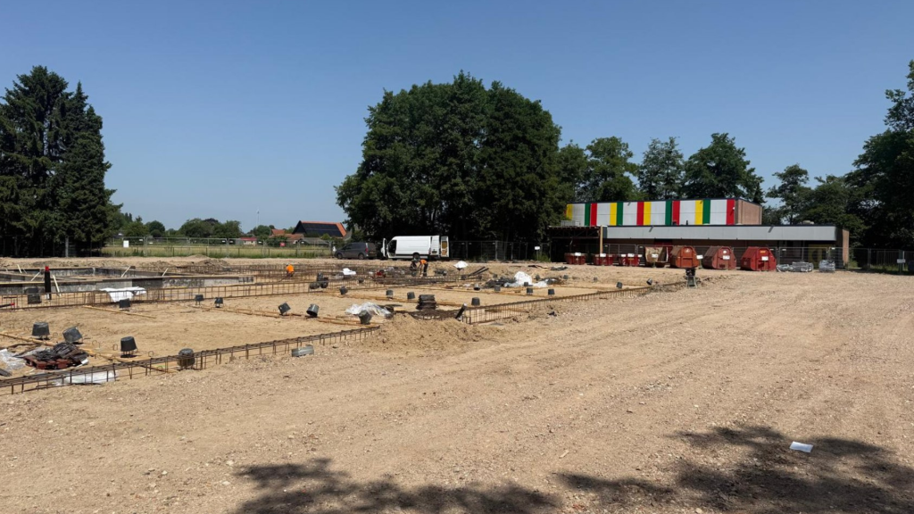Fundering van Huissense basisschool krijgt vorm
