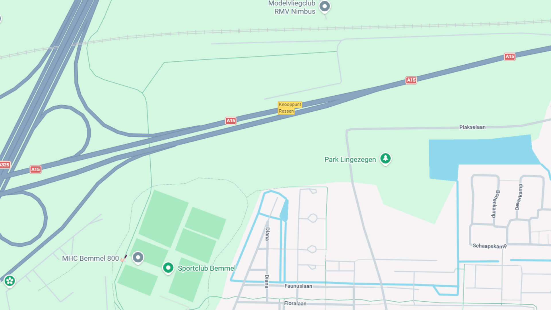 Nachtwerkzaamheden A15: knooppunt sluit tijdelijk