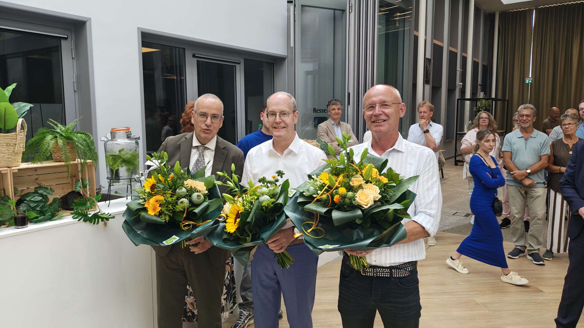 Drie wethouders nemen afscheid