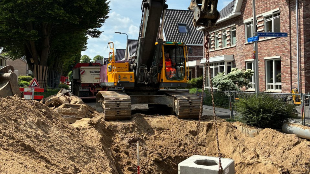 Eerste deel werkzaamheden wijk Vleumingen bijna afgerond