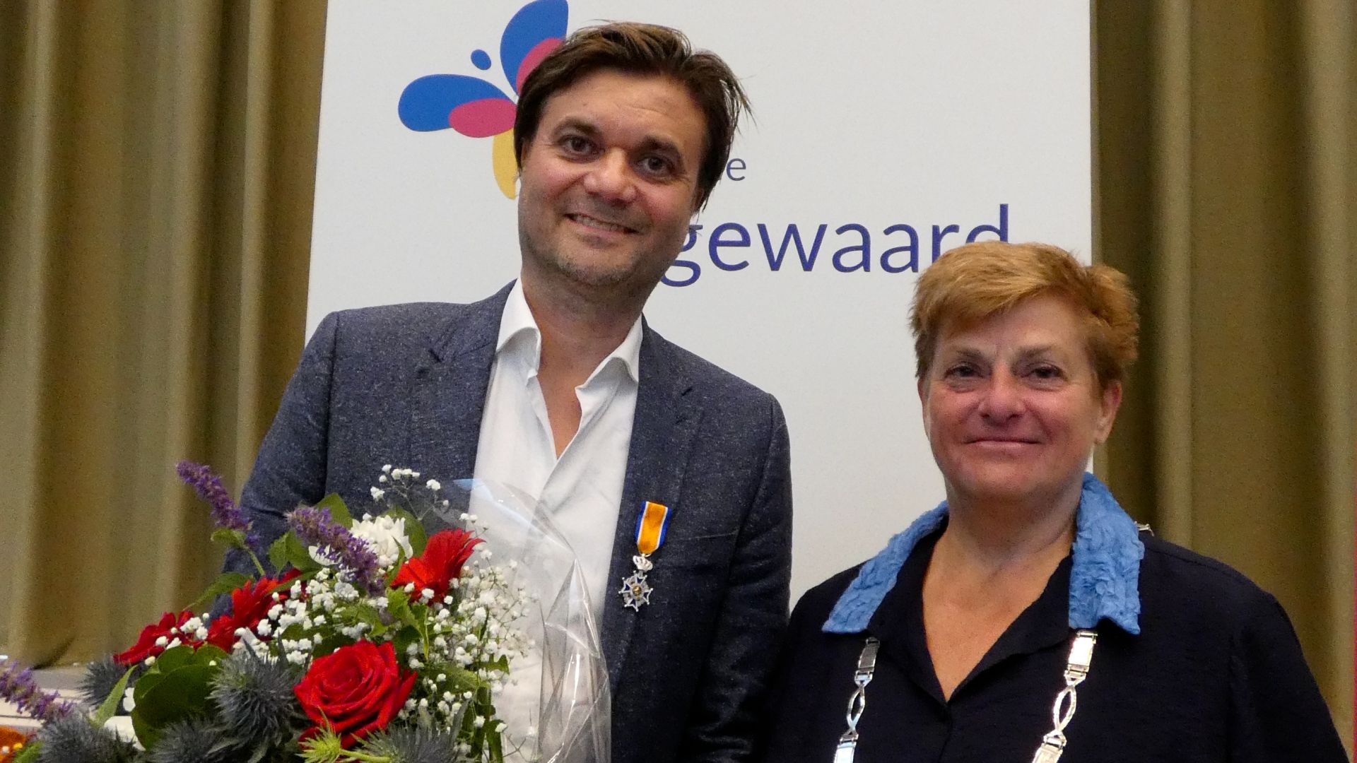 Matthew van de Woerdt benoemd tot Lid in de Orde van Oranje-Nassau.