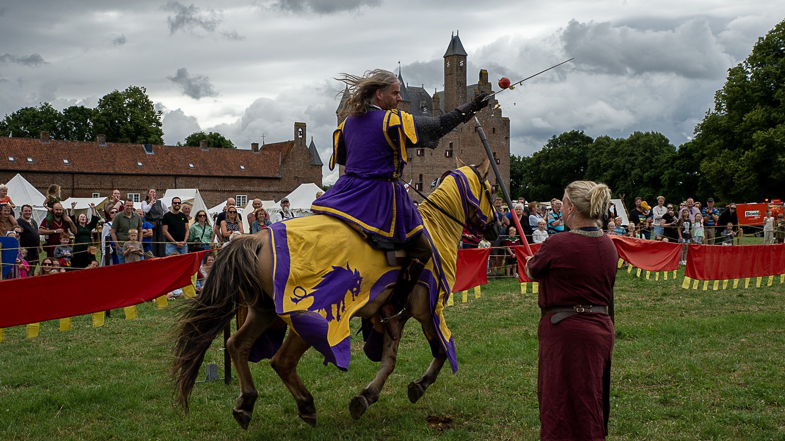 Middeleeuwen kwamen tot leven tijdens De Slag om Doornenburg.