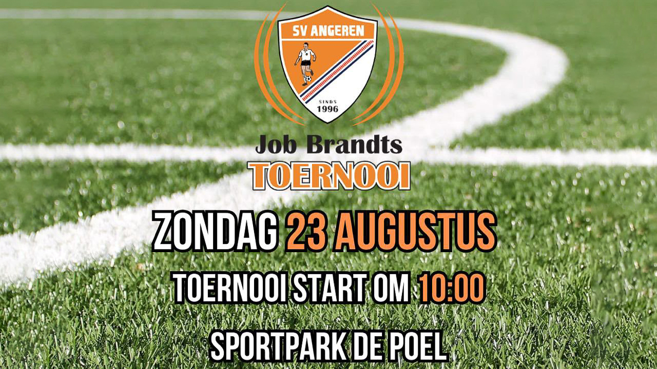 Job Brandts Toernooi 2026: een weekend vol sport, herinnering en gezelligheid