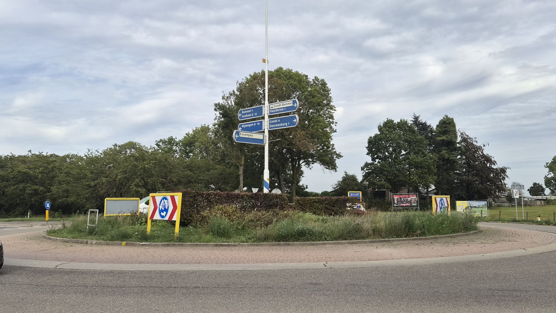 Rotonde Bemmel-Haalderen wordt vervangen door kruispunt met verkeerslichten