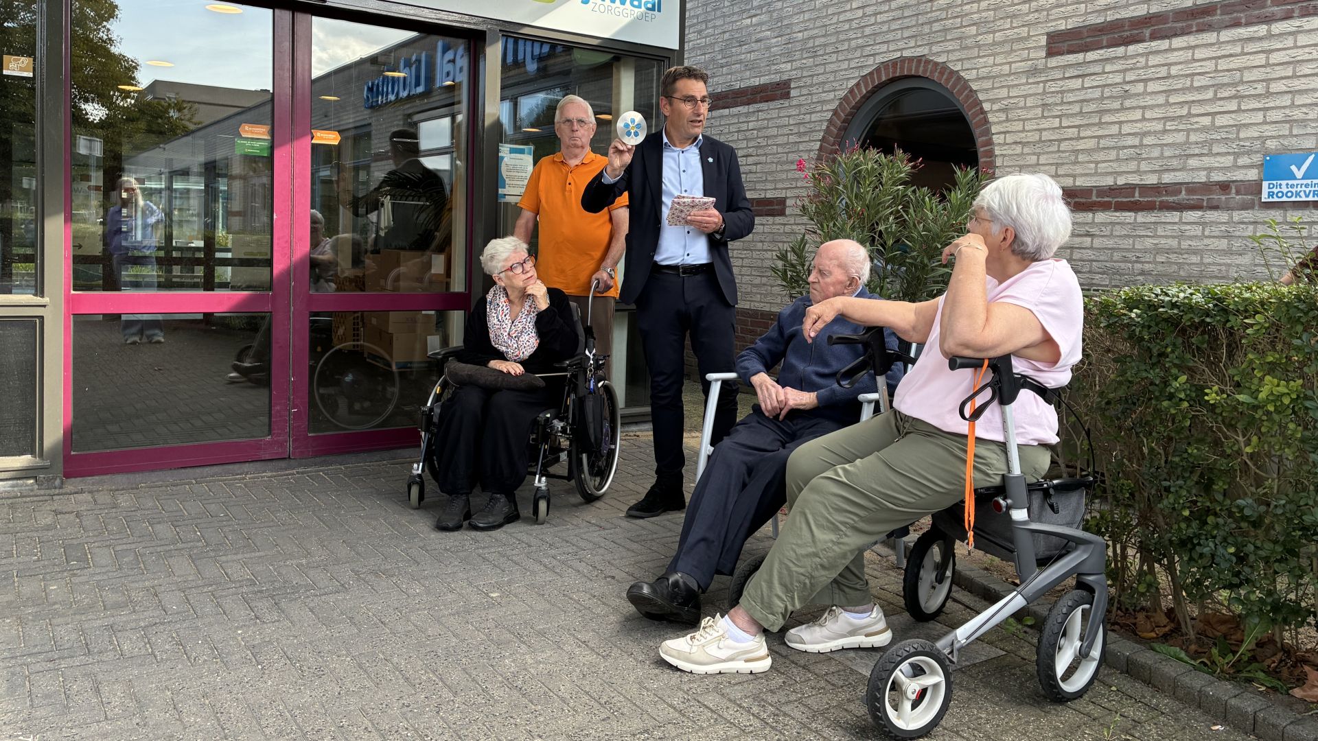 Start aanleg Vergeet-mij-niet-pad